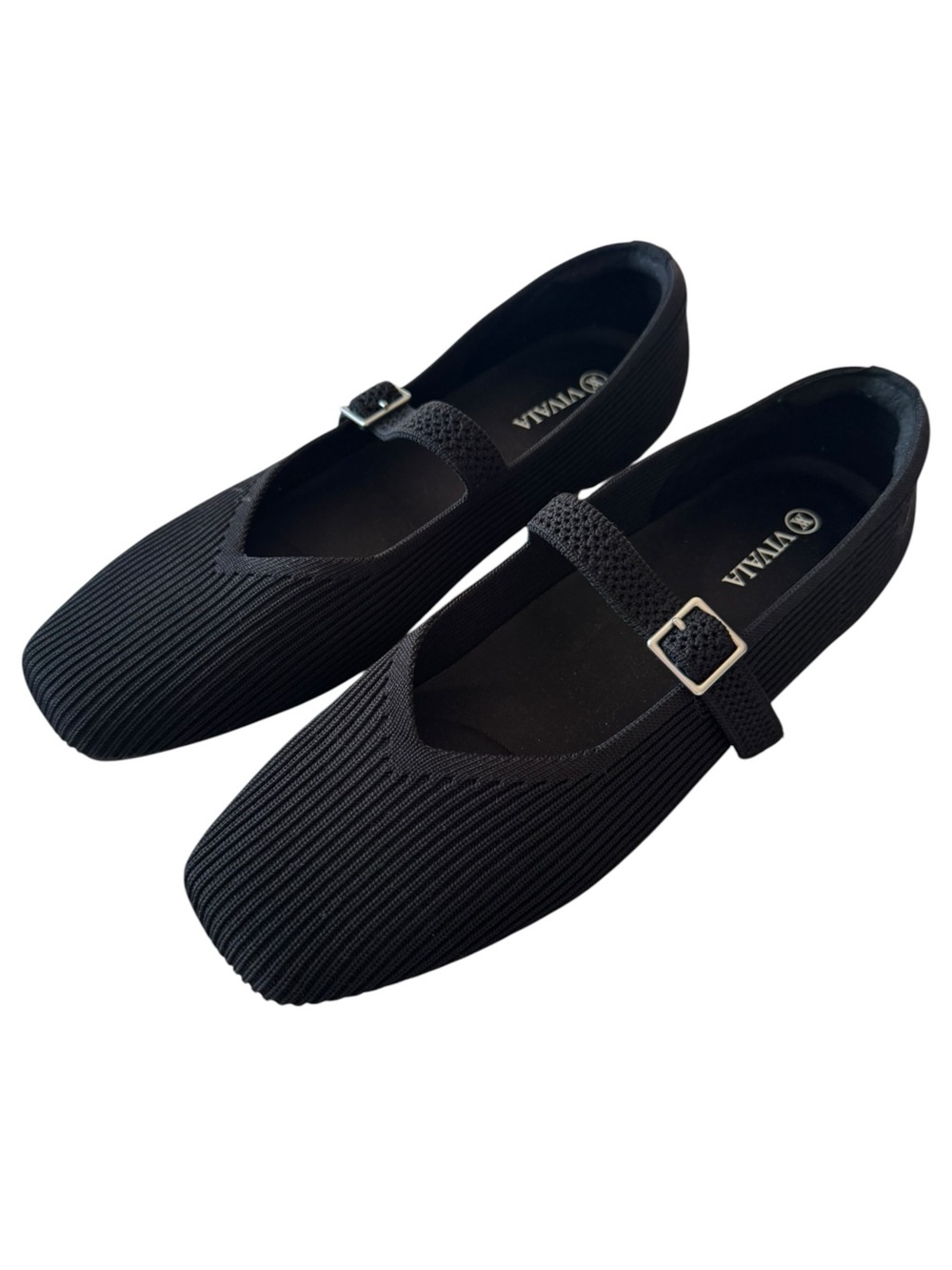 Vivaia Square-Toe Mary Janes (Margot Mary Jane) Size 40 US 9